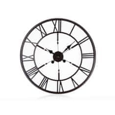 HOME DECOR Stenska ura ANTIC BLACK 60 cm