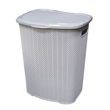 Ucsan Plastik Koš za perilo 52L PEARL siva
