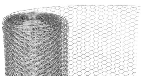 Strend Zajček HEX 13mm Zn mreža 10x0,5m