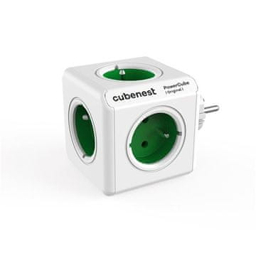 CubeNest PowerCube Original-5 vtičnica, zelena
