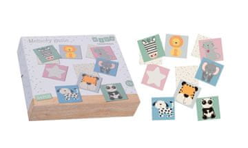 Difuzed Pexeso za otroke 7x7cm v škatli (24 kosov)