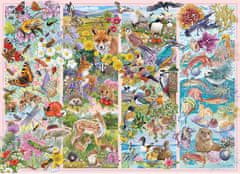 Gibsons Radovedne živali Puzzle 1000 kosov