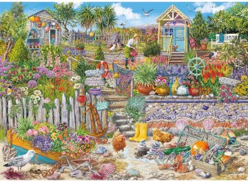 Gibsons Puzzle Vrt ob plaži 1000 kosov
