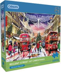 Gibsons Puzzle Božič Regent Street XL 500 kosov