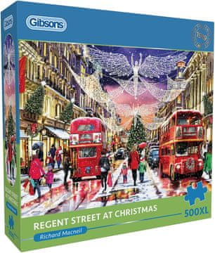 Gibsons Puzzle Božič Regent Street XL 500 kosov