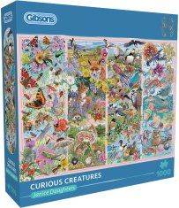 Gibsons Radovedne živali Puzzle 1000 kosov