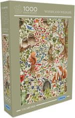 Gibsons Puzzle The Art File: Gozdne živali 1000 kosov