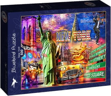 BLUEBIRD Puzzle Lepota New Yorka 500 kosov