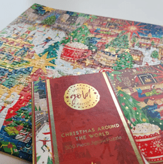 Gibsons Puzzle Special Gold Edition Božič okoli sveta 500 kosov