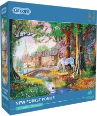 Gibsons New Forest Ponies Puzzle 1000 kosov