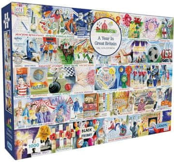 Gibsons Puzzle Leto v Veliki Britaniji 1000 kosov
