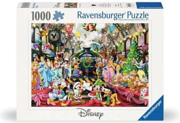 Ravensburger Puzzle Disneyjev božič: vsi na krovu 1000 kosov