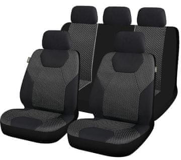 Cappa Prevleke za avtomobilske sedeže GENEVA Lima črna/siva