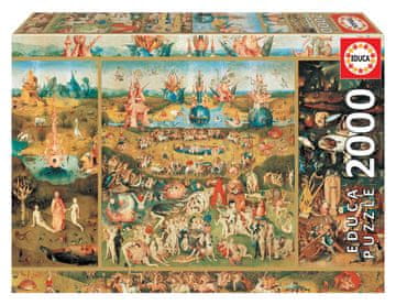 Educa Puzzle Vrt zemeljskih radosti 2000 kosov
