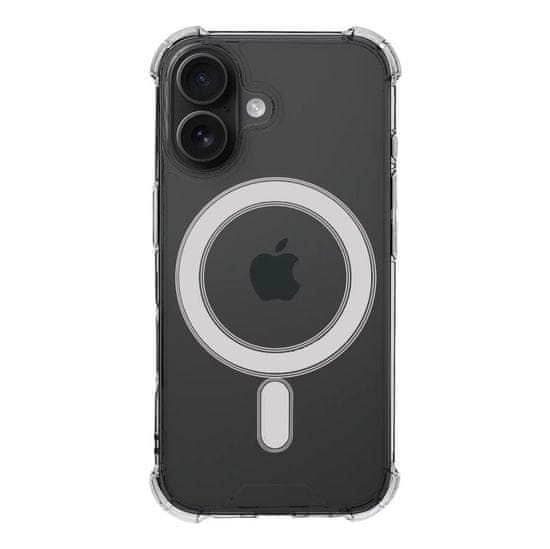 Tactical Taktični pokrov MagForce Plyo za Apple iPhone 16 prozoren