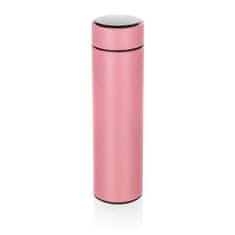 Banquet Termos 0,47l TREK, s termometrom, iz nerjavečega jekla PINK