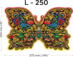 Wooden city Lesena sestavljanka Royal Wings 250 kosov
