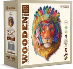 Wooden city Lesena sestavljanka Mystical Lion 250 kosov