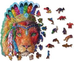Wooden city Lesena sestavljanka Mystical Lion 250 kosov