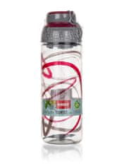 Banquet láhev na pití 550ml QUEST tritan BORDO