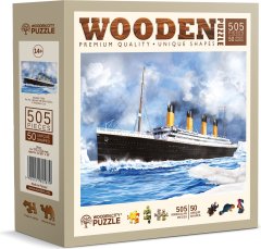 Wooden city Lesena sestavljanka Titanik 505 kosov
