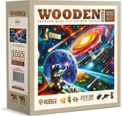 Wooden city Lesena sestavljanka Odkrivanje vesolja 1010 kosov