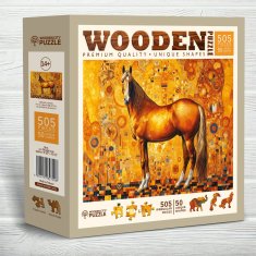 Wooden city Lesena sestavljanka Dunajski konj 505 kosov