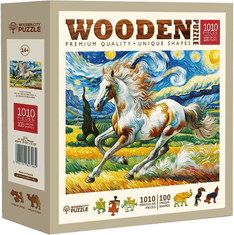 Wooden city Lesena sestavljanka Hitri konj 1010 kosov