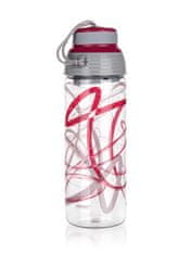 Banquet láhev na pití 550ml QUEST tritan BORDO