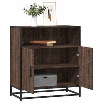 Vidaxl vidaXL Predalnik, rjav hrast, 68x35x76 cm, material na osnovi lesa