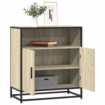 Vidaxl vidaXL Predalnik, hrast sonoma, 68x35x76 cm, material na osnovi lesa