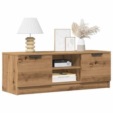 Vidaxl vidaXL TV stojalo, Artisan hrast, 102x35x36,5 cm