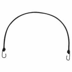 Vidaxl Bungee vrv z odsevnimi trakovi in kavlji 10 kosov 100 cm