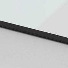 Vidaxl Drsna vrata z opremo 76x205 cm kaljeno steklo in aluminij