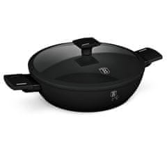 Berlingerhaus Ponev s titanovo površino in pokrovom 30 cm Matte Black Collection BH-8186