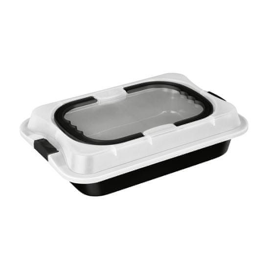 Berlingerhaus Plošča za peko s površino iz titana 36,5 x 24,5 cm Matte Black Collection BH-8641