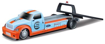 Maisto Flatbed - 2019 Ford GT Heritage Edition, svetlo modra, 1:64
