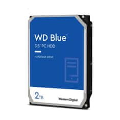 WD Western Digital Blue notranji trdi disk 2 TB 7200 vrtljajev na minuto 256 MB 3,5" Serial ATA