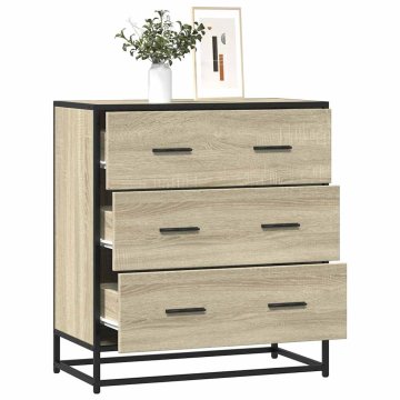 Vidaxl vidaXL Omarica, hrast sonoma, 68x35x76 cm, material na osnovi lesa