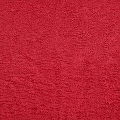 Vidaxl Komplet brisač 6-delni rdeča 360 gsm 100% bombaž