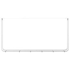Vidaxl Stojalo za drva 300x25x150 cm Pocinkano jeklo