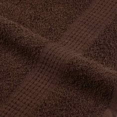 Vidaxl Kopalne brisače 2 kos rjava 100x150 cm 360 g/m² 100% bombaž