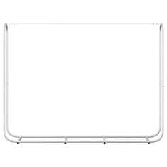 Vidaxl Stojalo za drva 200x25x150 cm Pocinkano jeklo