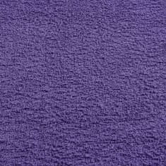 Vidaxl Brisače 4 kos vijolična 100x200 cm 360 g/m² 100% bombaž