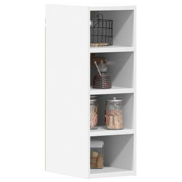 Vidaxl vidaXL Stenska omarica bela 20x29,5x60 cm material na osnovi lesa