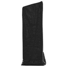 Vidaxl vidaxL Stojalo za drva z dežnim pokrovom 200x60x200 cm pocinkano jeklo