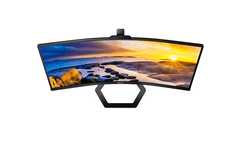 Philips 34E1C5600HE monitor, 86,36 cm, QHD, VA, ukrivljen, črn