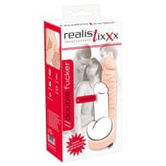 Realistixxx Vibracijski dildo z obročkom Double Lovers (R5402239)