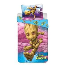 Jerry Fabrics Vključeno platno Groot Jaz sem Groot Bombaž, 140/200, 70/90 cm