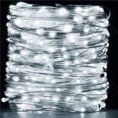 Springos novoletna LED zavesa 300 LED 6500K 8 funkcij 3x3m